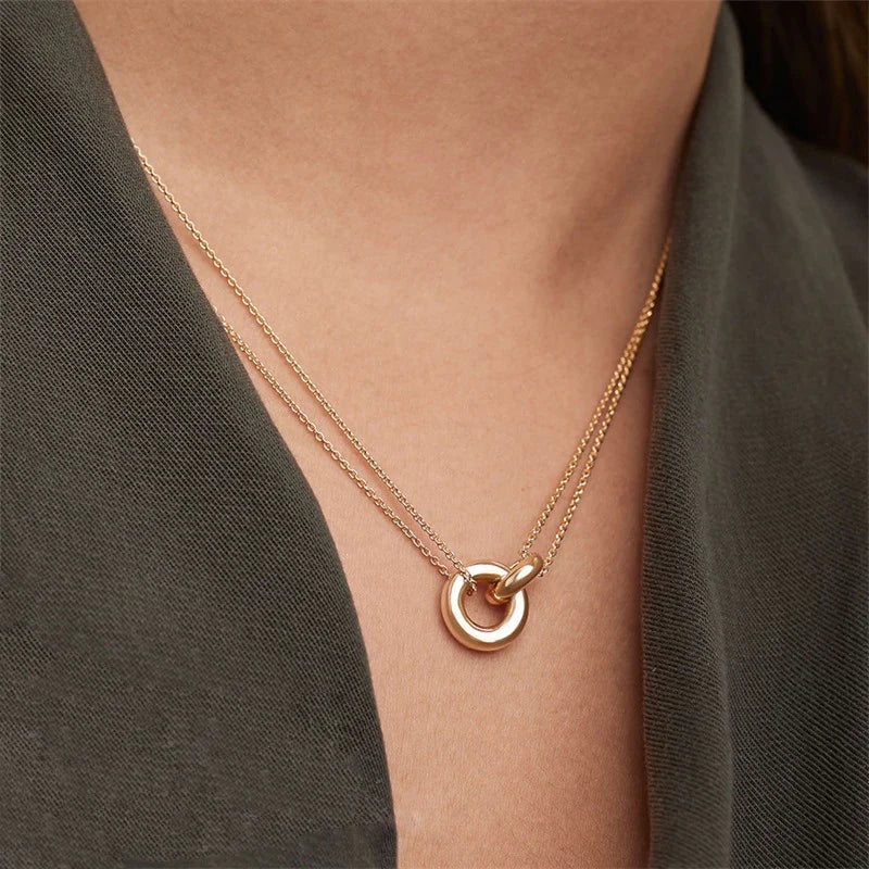 Twin Harmony Necklace