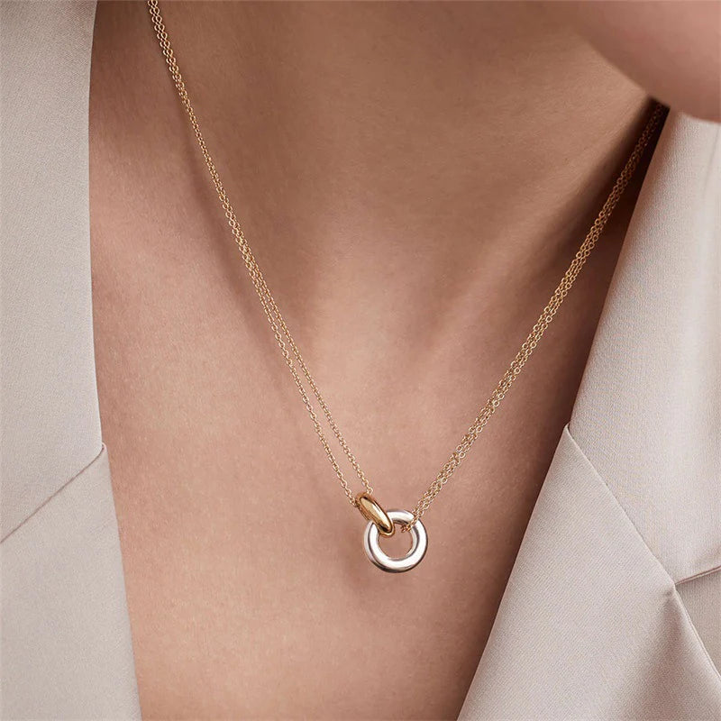 Twin Harmony Necklace
