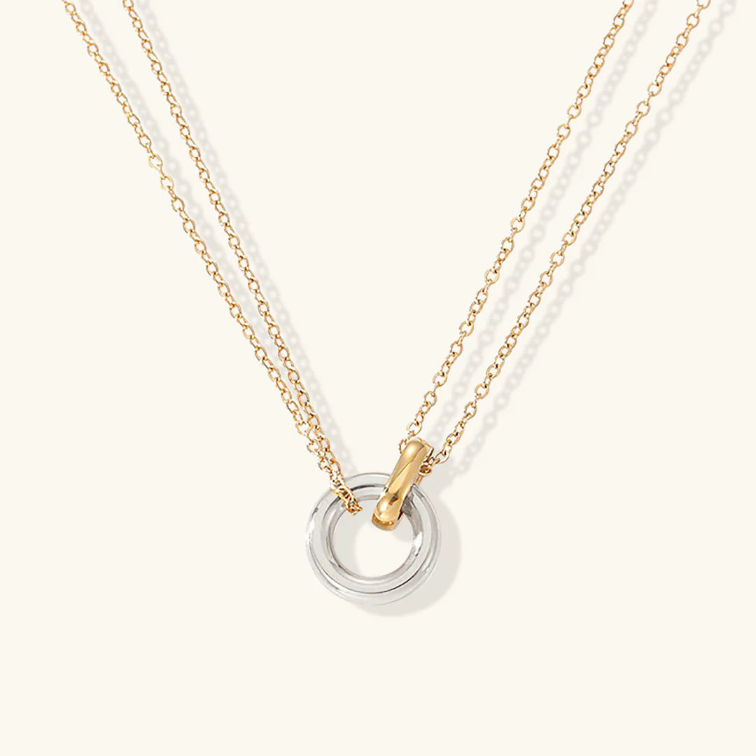 Twin Harmony Necklace