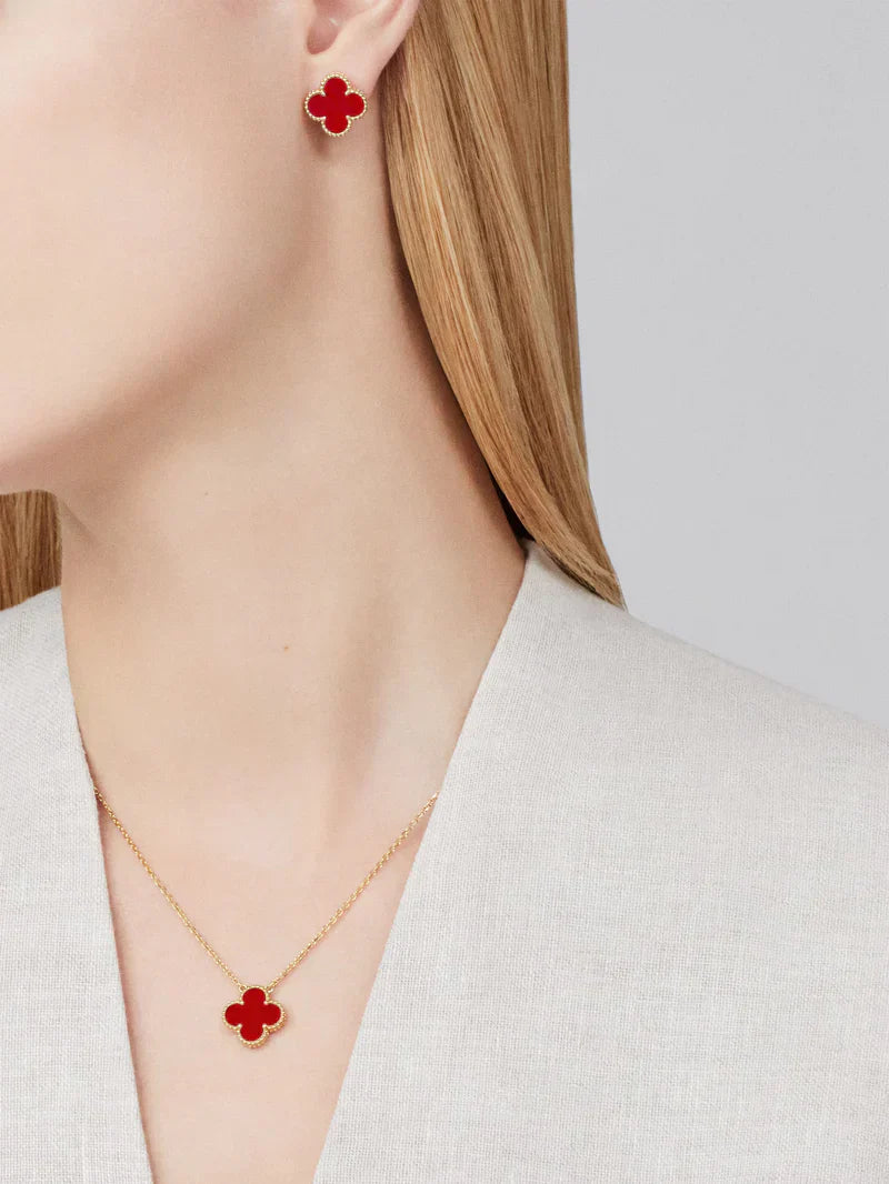 Celeste Clover Set | Red