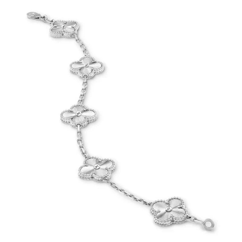 Celeste Clover Set | Silver