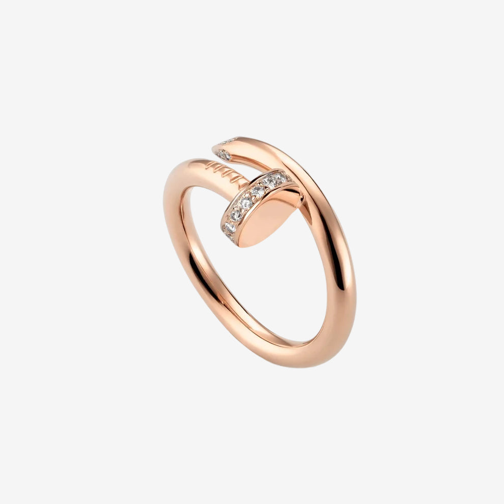 Nail of Elegance Ring | Rose Gold