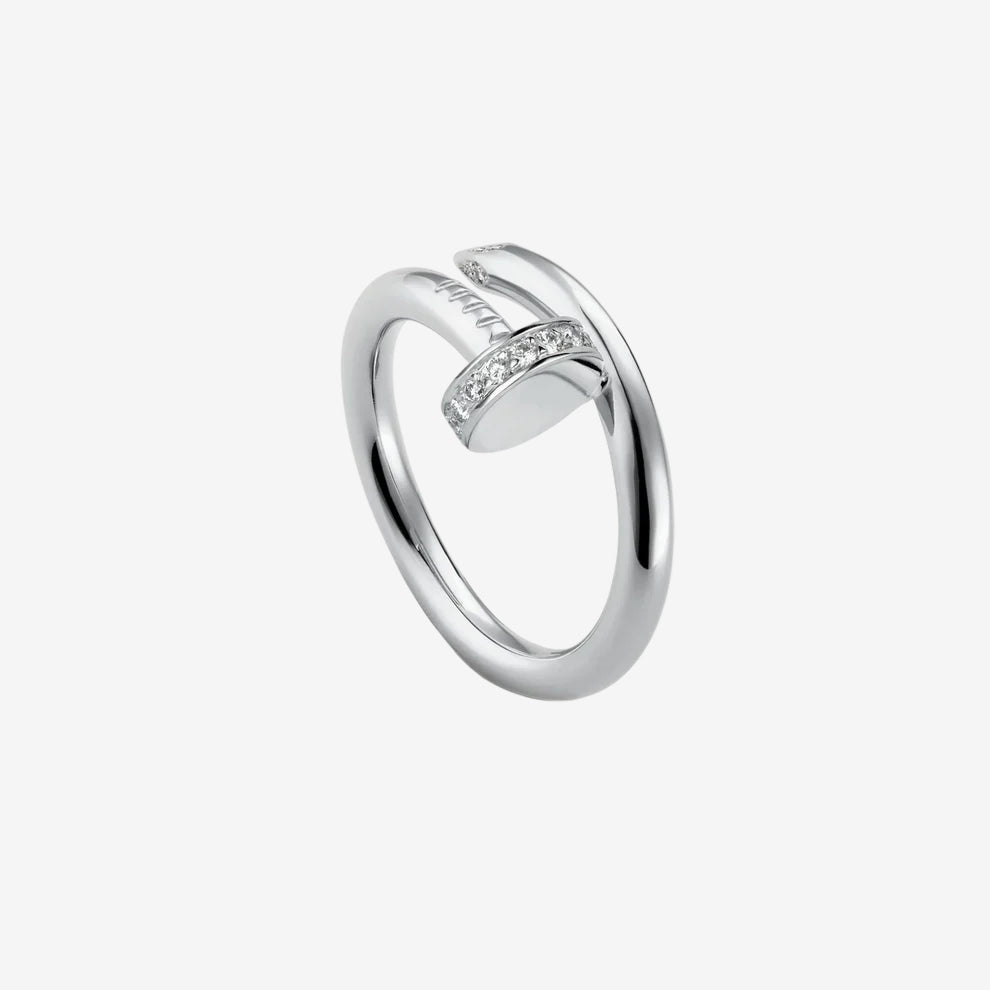 Nail of Elegance Ring | Silver