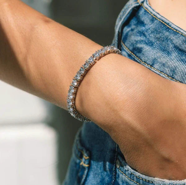 Silver Tennis Bracelet