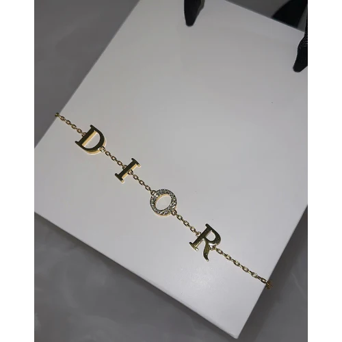 Crystal Letter Bracelet