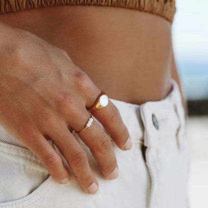 Nerina Pearl Ring