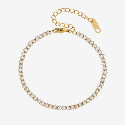 Stellar Grace Tennis Bracelet