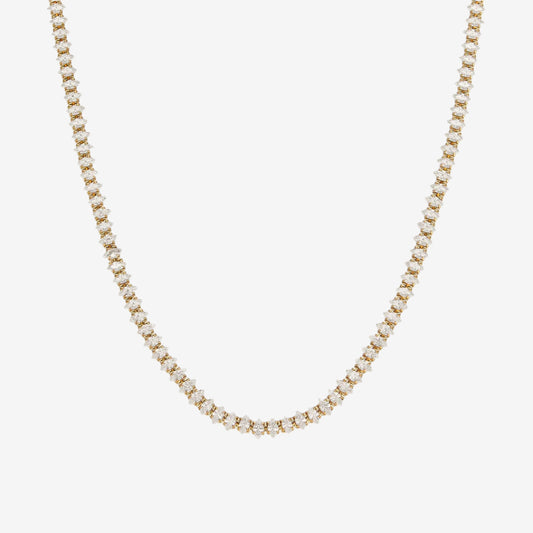 Stellar Grace Tennis Necklace