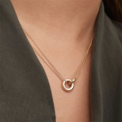 Twin Harmony Necklace