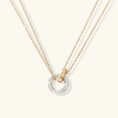 Twin Harmony Necklace
