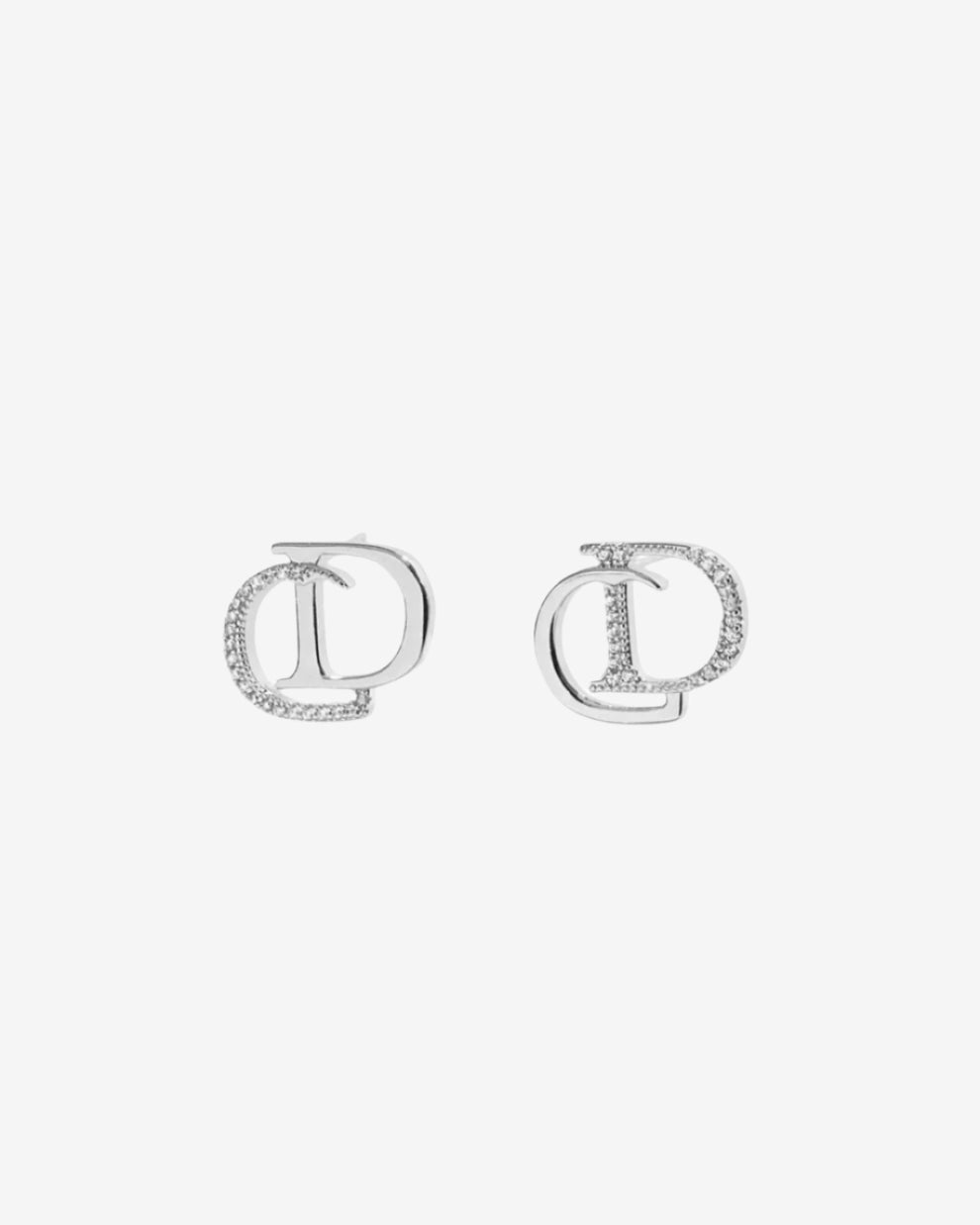 Silver CD Earrings