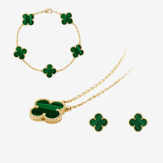 Celeste Clover Set | Green