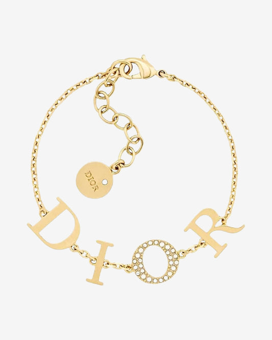 Crystal Letter Bracelet