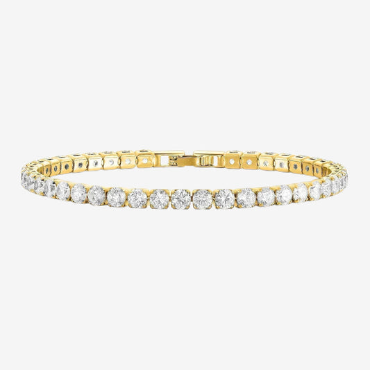 Gold Tennis Bracelet