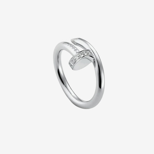 Nail of Elegance Ring | Silver